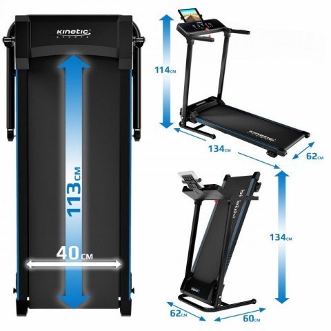 Bieżnia elektryczna Kinetic 4600 do 12km