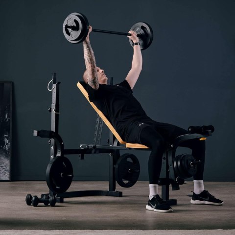 Ławka treningowa do podnoszenia ciężarów 4 w 1 SPORTPLUS